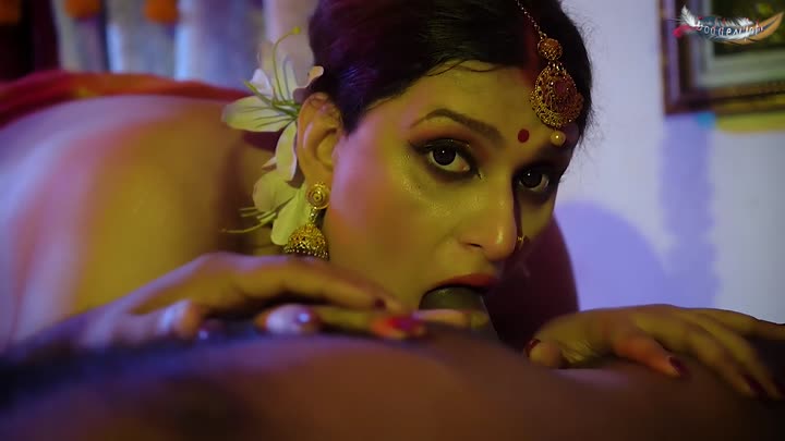 Screenshot Of First Wedding Night Bhargavi 2023 HIndi GoddesMahi Short Film